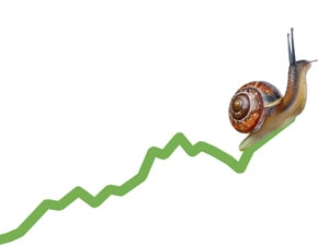 Horizontal snail on chart